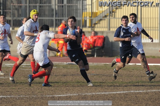 2012-01-22 Rugby Grande Milano-Rugby Firenze 038
